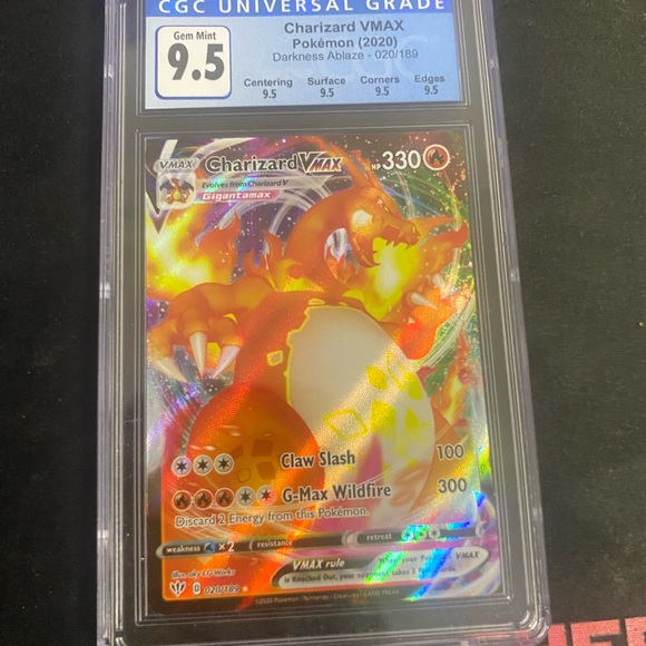 Charizard VMAX CGC 9.5